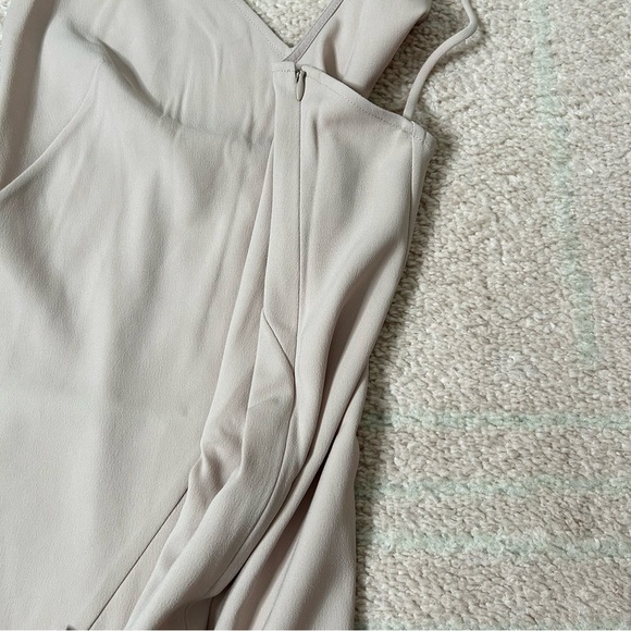 Thakoon Dusty Blush Nude Midi Slip Dress Size 4 Minimalist Clean Girl Neutral - Picture 9 of 14